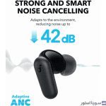 کنترل لمسی هدفون Anker Soundcore R50i NC با لوگوی Soundcore