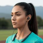هدفون گردنبندی Soundcore Life U2i A3213 در حال استفاده ورزشی (دویدن)