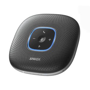 اسپیکر کنفرانسی Anker PowerConf A3301 نمای جلو — 6 میکروفون 360 درجه
