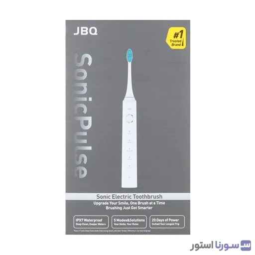 مسواک شارژی جی بی کیو مدل JBQ Sonic Pulse L297631 با طراحی ارگونومیک
