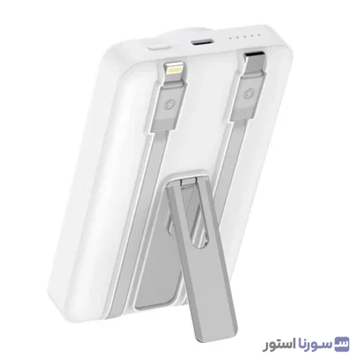 شارژ اپل واچ با پاوربانک وایرلس Budi PB809W