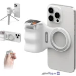 نمای روبه‌رو دسته شاتر مغناطیسی TELESIN Fun Shot Magnetic Grip 2