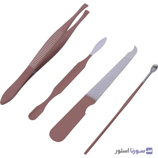 ابزارهای فولادی ست مانیکور گرین لاین GN7PCMNCRBR