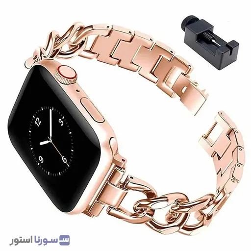بند اپل واچ گرین لاین Bella رنگ رزگلد