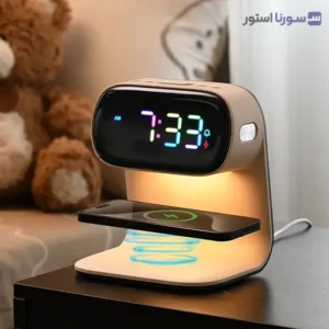 ساعت دیجیتال رومیزی گرین لاین GNBED15WCH
