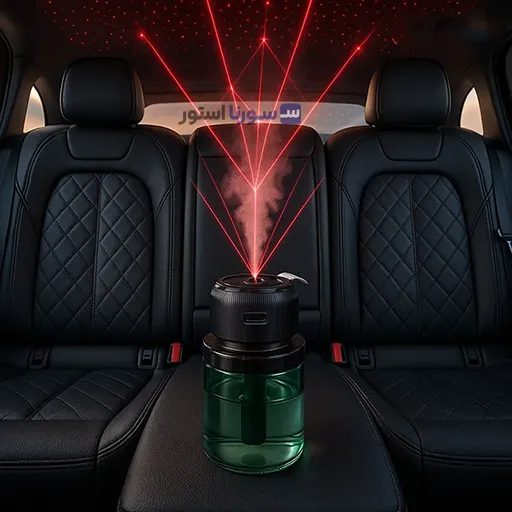 خوشبو کننده هوشمند خودرو Car Fragrance 160ml در فضای داخلی ماشین