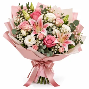 دسته گل طبیعی طرح 1